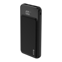 Snug Wireless Digital Display 10000mAh Powerbank 15W Black