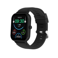 Volkano Chroma Black Strap Fitness Smartwatch
