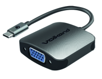 VolkanoX Core VGA Series USB Type C To VGA Converter Charcoa