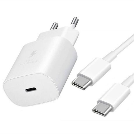 Fast Charger - Type-C Cable and Adapter - Compatible With Android