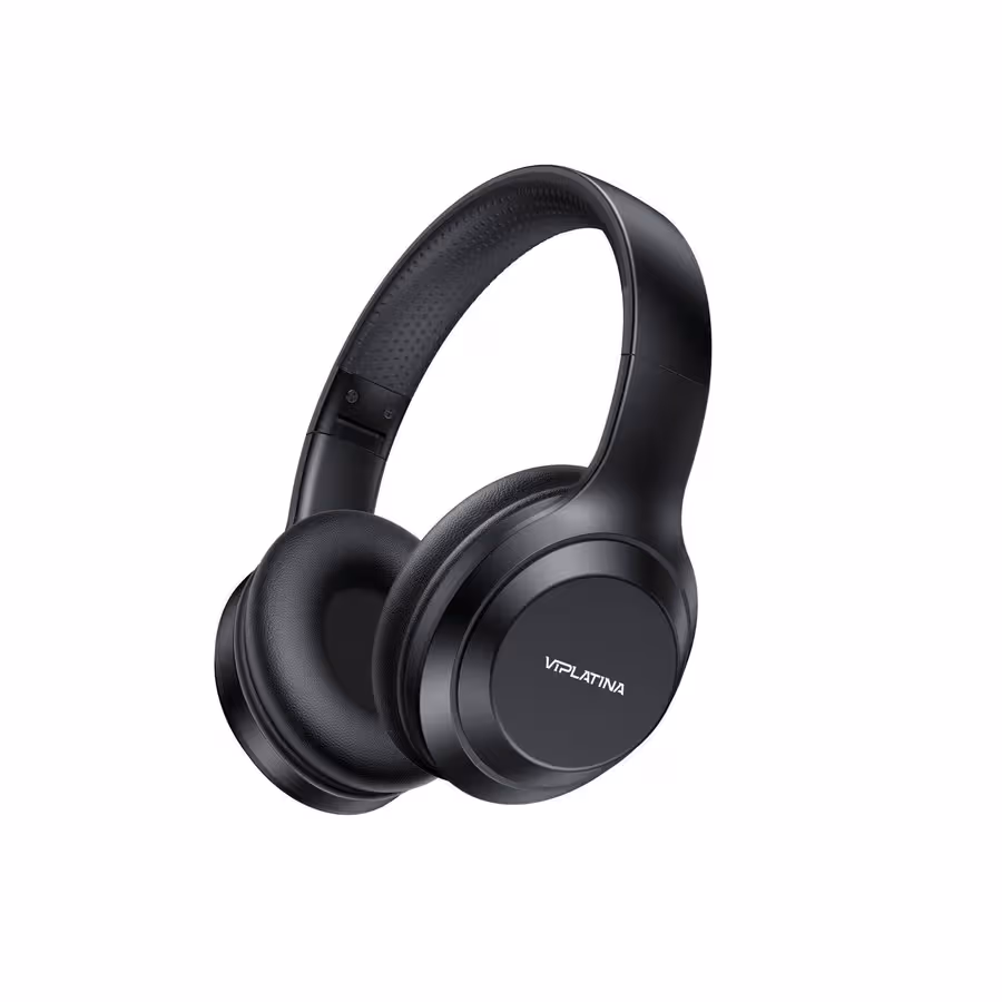 VIPLATINA HP14 Wireless Headset, Bluetooth 5.4, HiFi Sound, Foldable, 25-Hour Playback, 400mAh