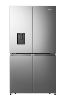 Hisense 579L Four Door Fridge Freezer Stainless Steel H750FS-WD