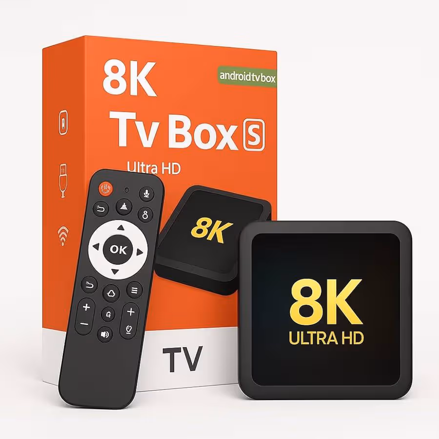 I96 8K Android TV Box with Bluetooth and Voice Remote - Clearance Special