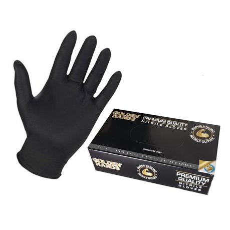 Black Nitrile Gloves - Box of 100