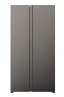 Hisense 543L Side-By-Side Refrigerator Grey H680SIT