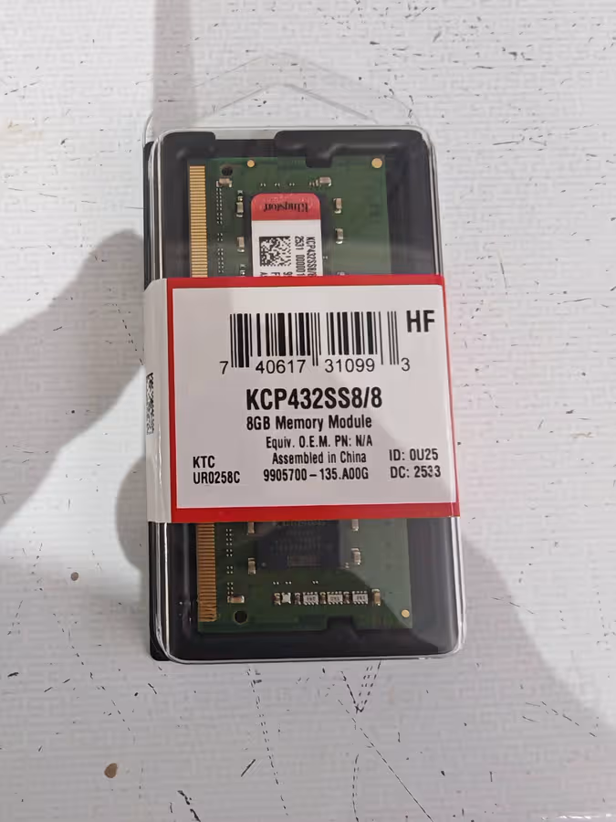 Kingston KCP432SS8/8 Elite 8GB DDR4 3200MHz High-Performance Laptop RAM