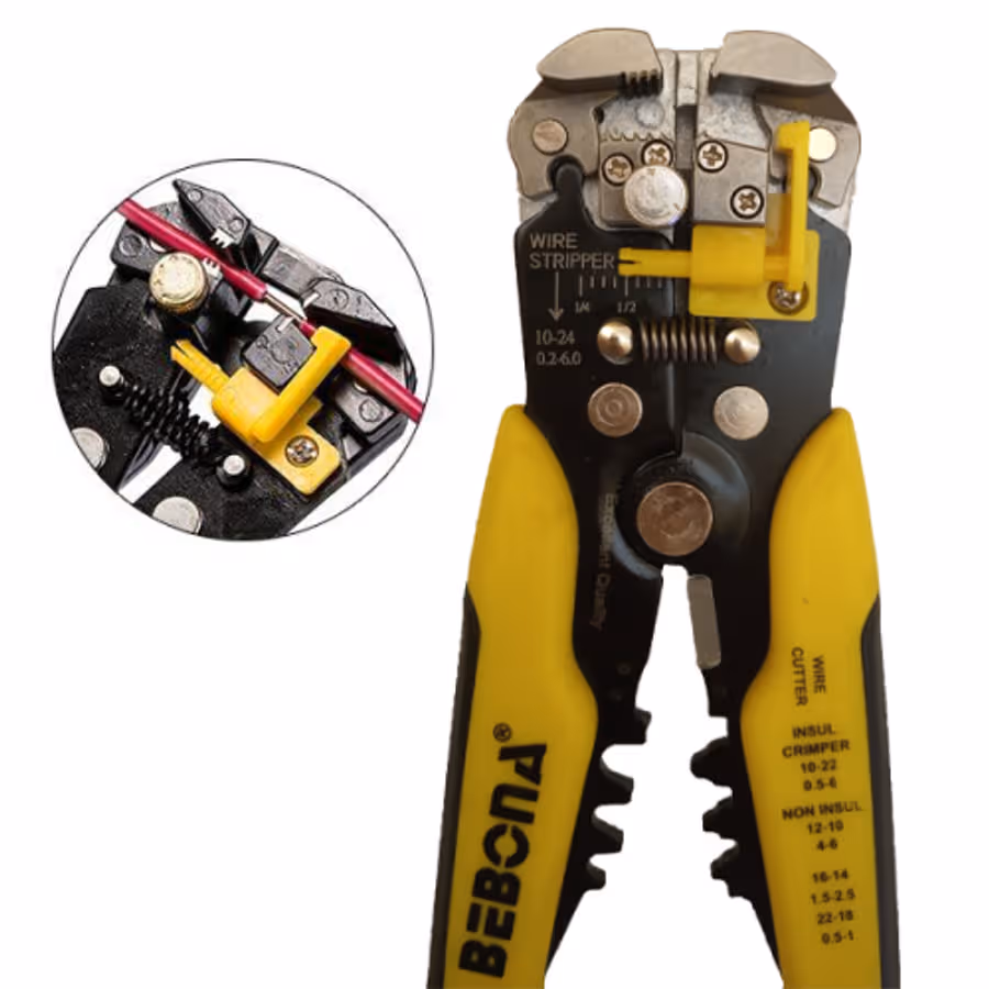 Wire Stripper - Multifunctional - Professional Wire Stripper, Cutter and Crimper