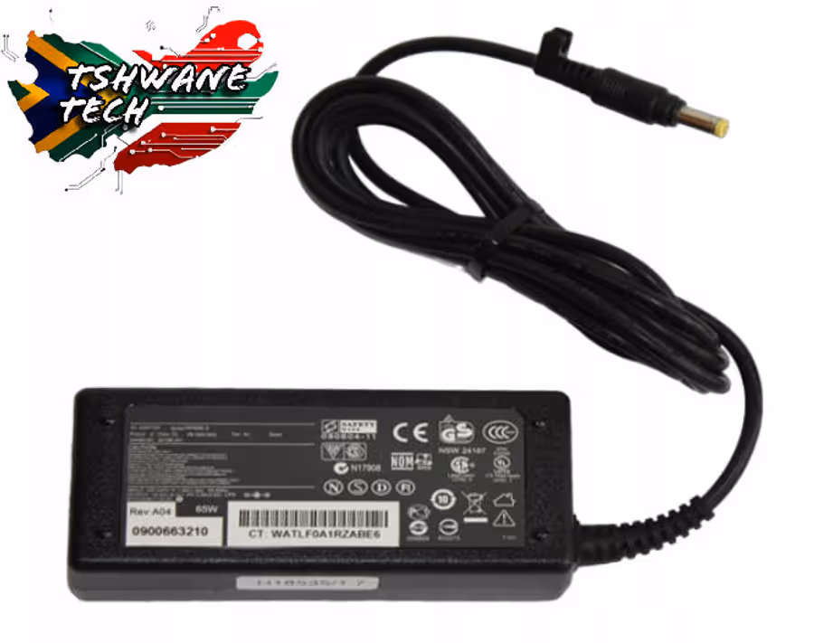 HP 65W Replacement Charger (Small Pin) 4.8x1.7mm 18.5V 3.5A - Generic Charger