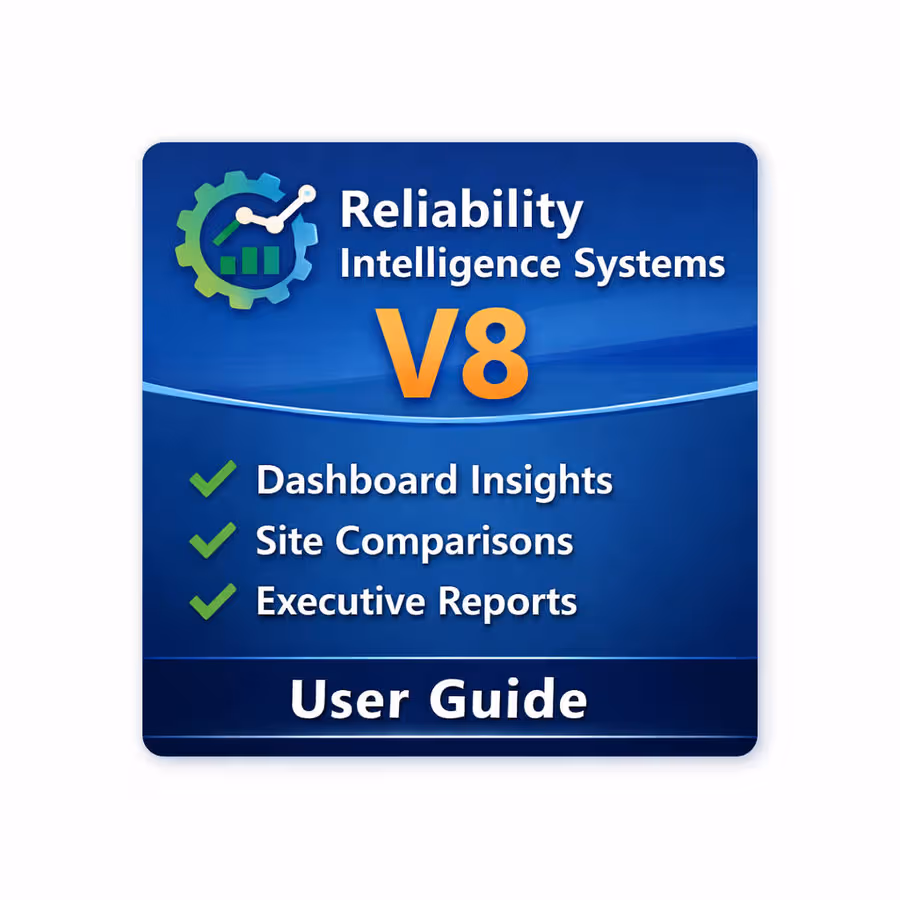 Reliability Intelligence Systems V8 Enterprise