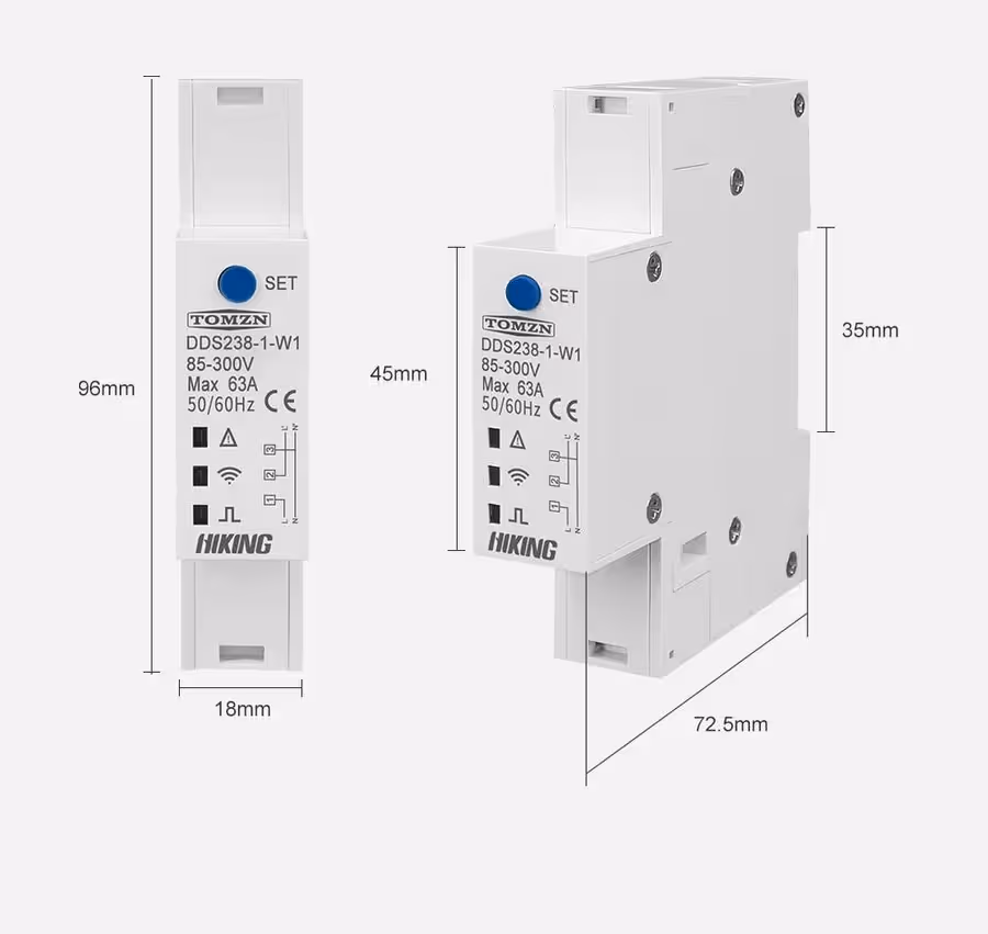 WiFi Smart KWh Energy Meter timer SMARTLIFE/TUYA