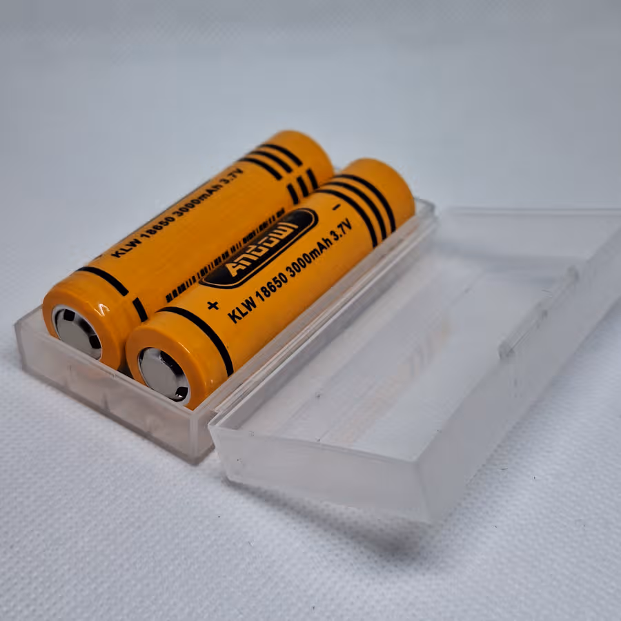 Andowl KLW 18650 2000mah 3.7v Lithium Batteries - 2pcs