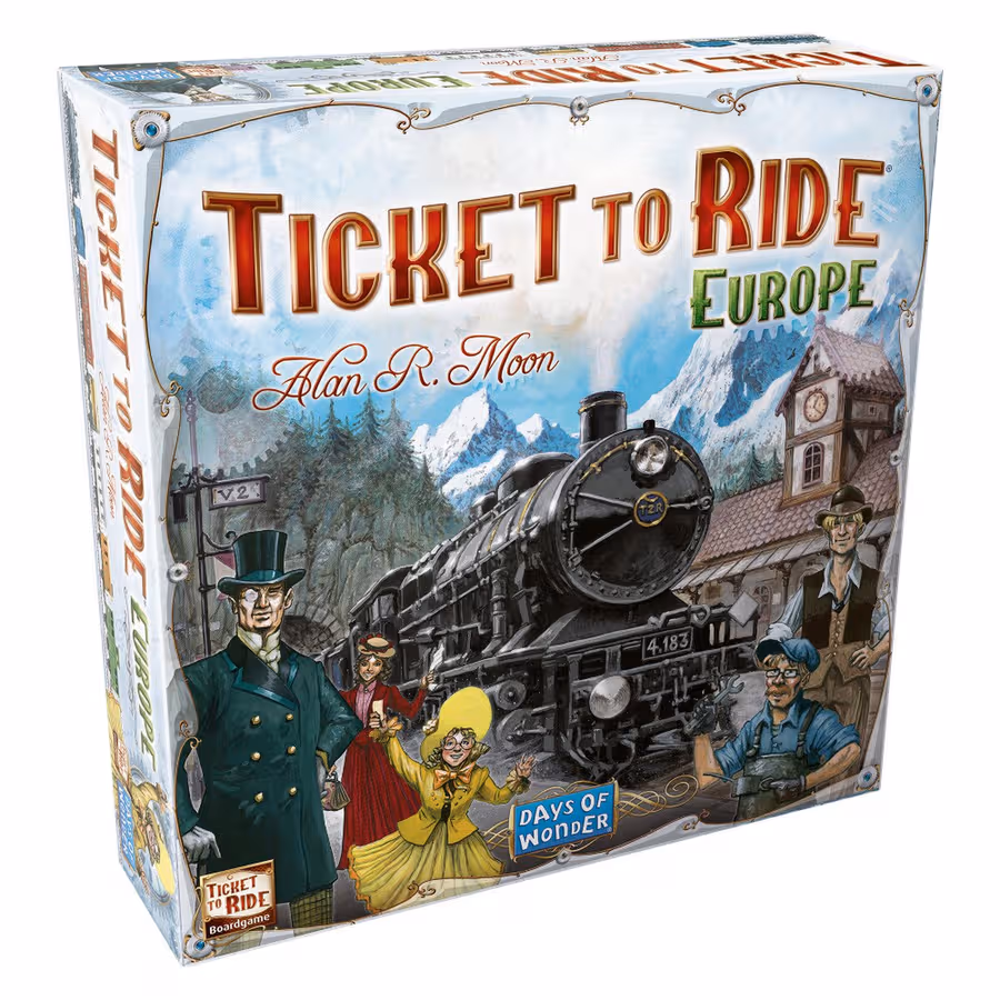 Ticket to Ride Europe Board Game