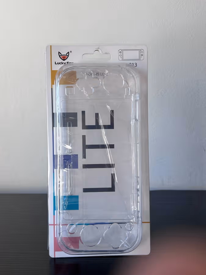 Lucky Fox Nintendo Switch Lite Crystal Clear Protective Case