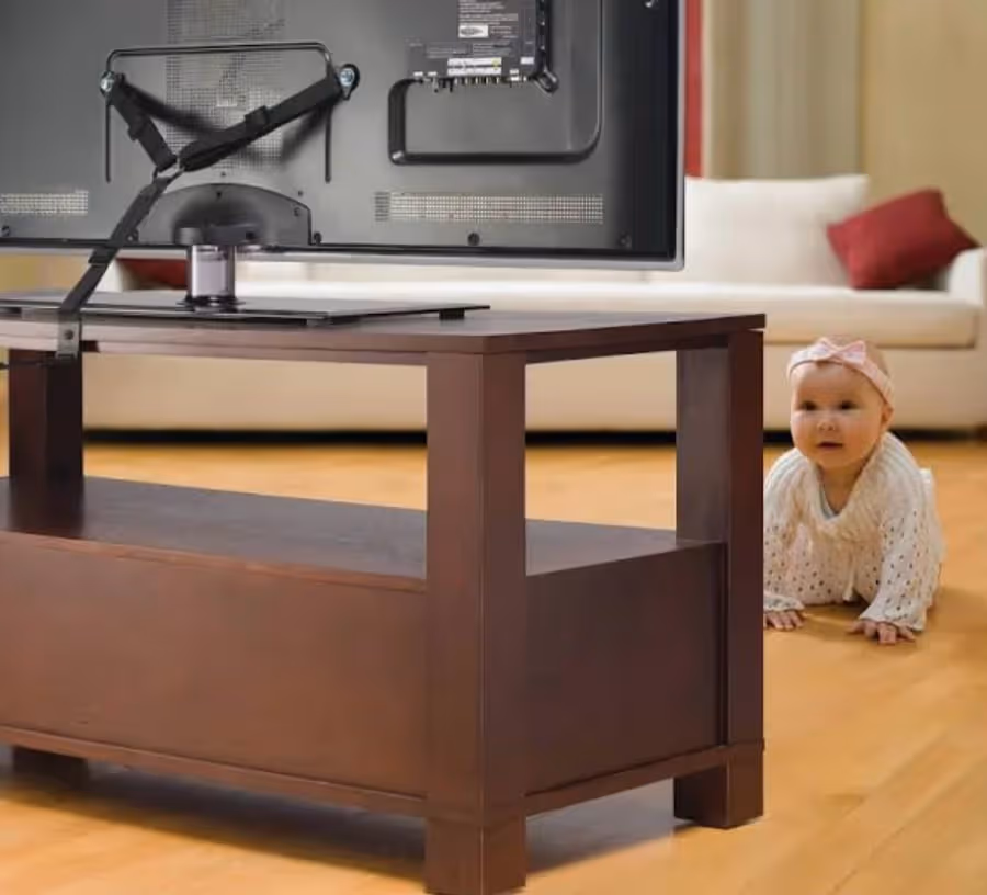 Flat-Panel TV Anti-Tip Strap