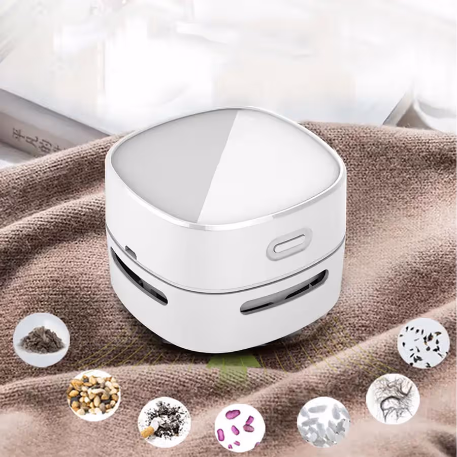 Portable Mini Desktop Vacuum Cleaner for Office or Home
