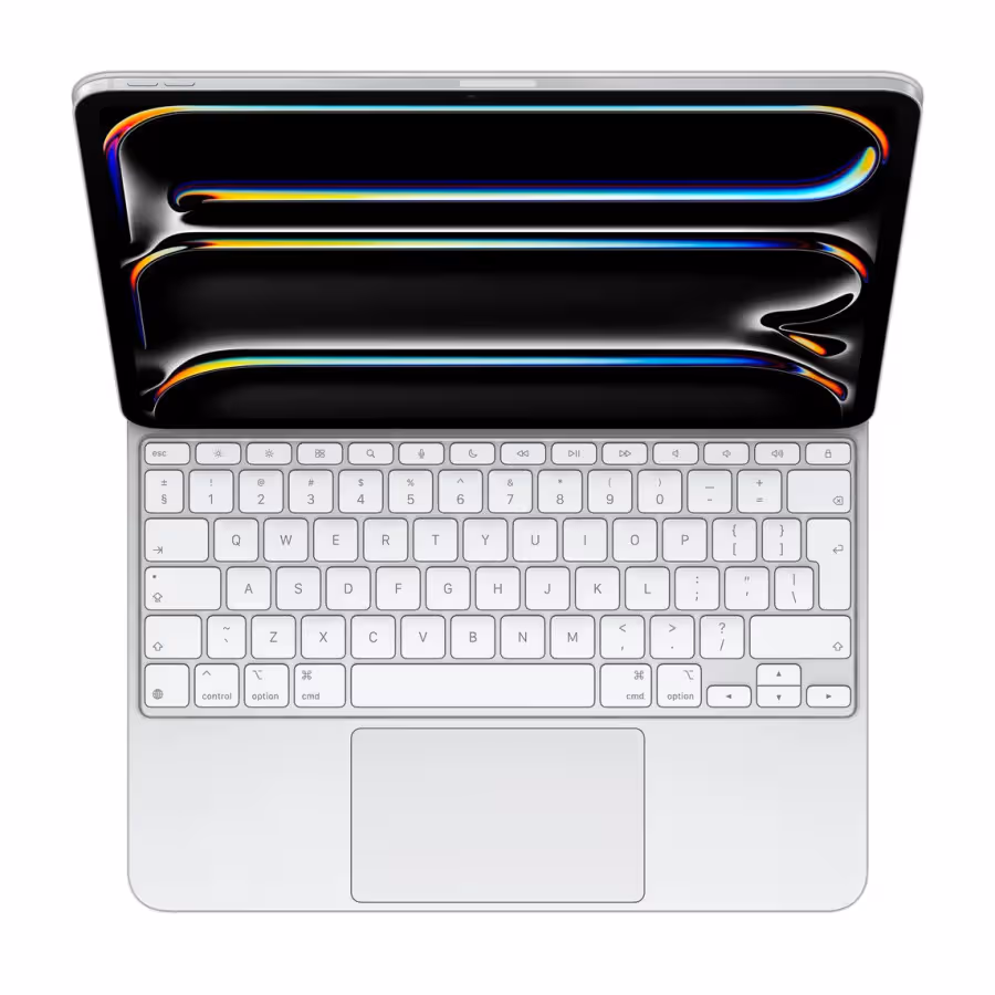 MAGIC KEYBOARD FOR IPAD PRO 11 INCH (M4) - INTERNATIONAL ENGLISH - WHITE