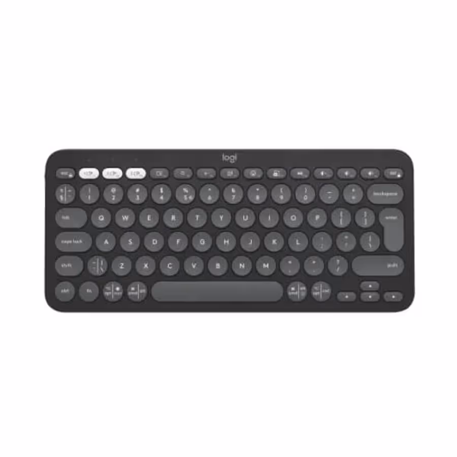 Logitech Pebble Keys 2 K380s Bluetooth Keyboard – Tonal Graphite