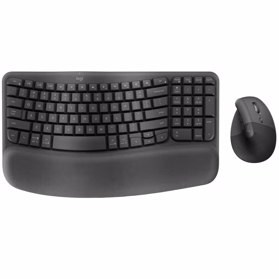 Logitech Wave Keys and Lift Keyboard and Mouse Combo