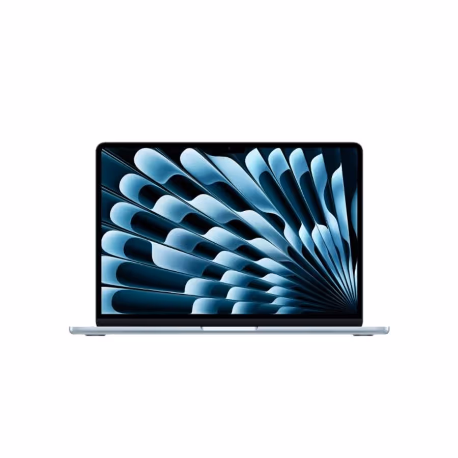 15-INCH MACBOOK AIR: APPLE M5 CHIP WITH 10-CORE CPU AND 10-CORE GPU, 16GB, 1TB SSD - SKY BLUE