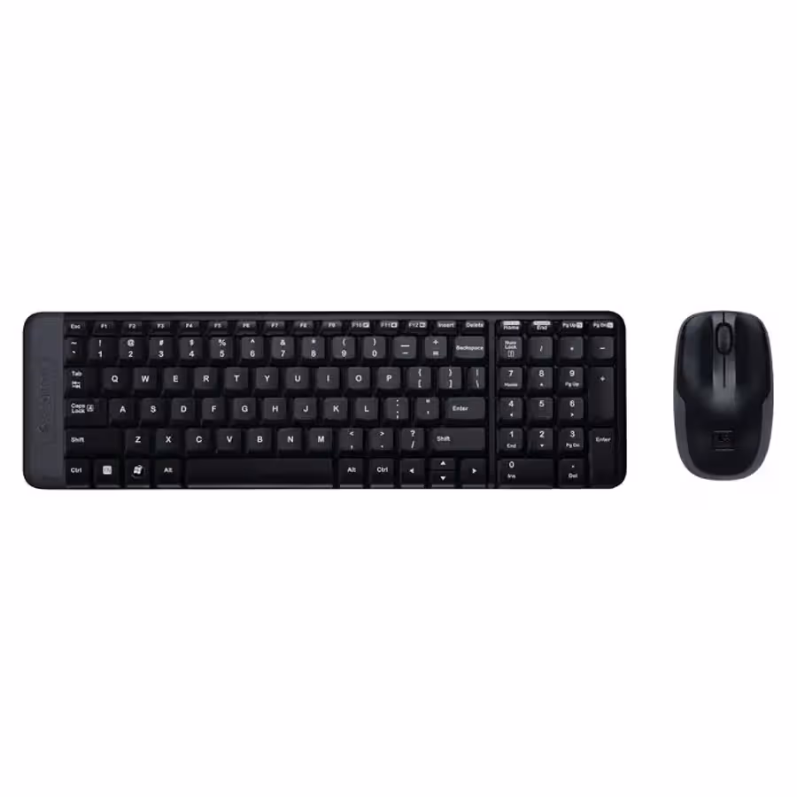 Logitech MK220 Wireless Desktop Keyboard and Mouse Combo