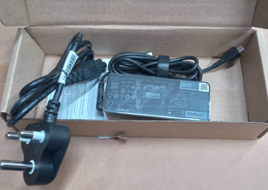 Lenovo 65W 20V 3.25A Type C AC/DC Power Charger Adapter