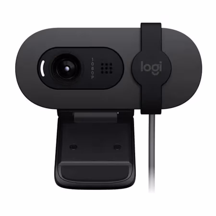 Logitech Brio 100 Full HD Webcam – Graphite