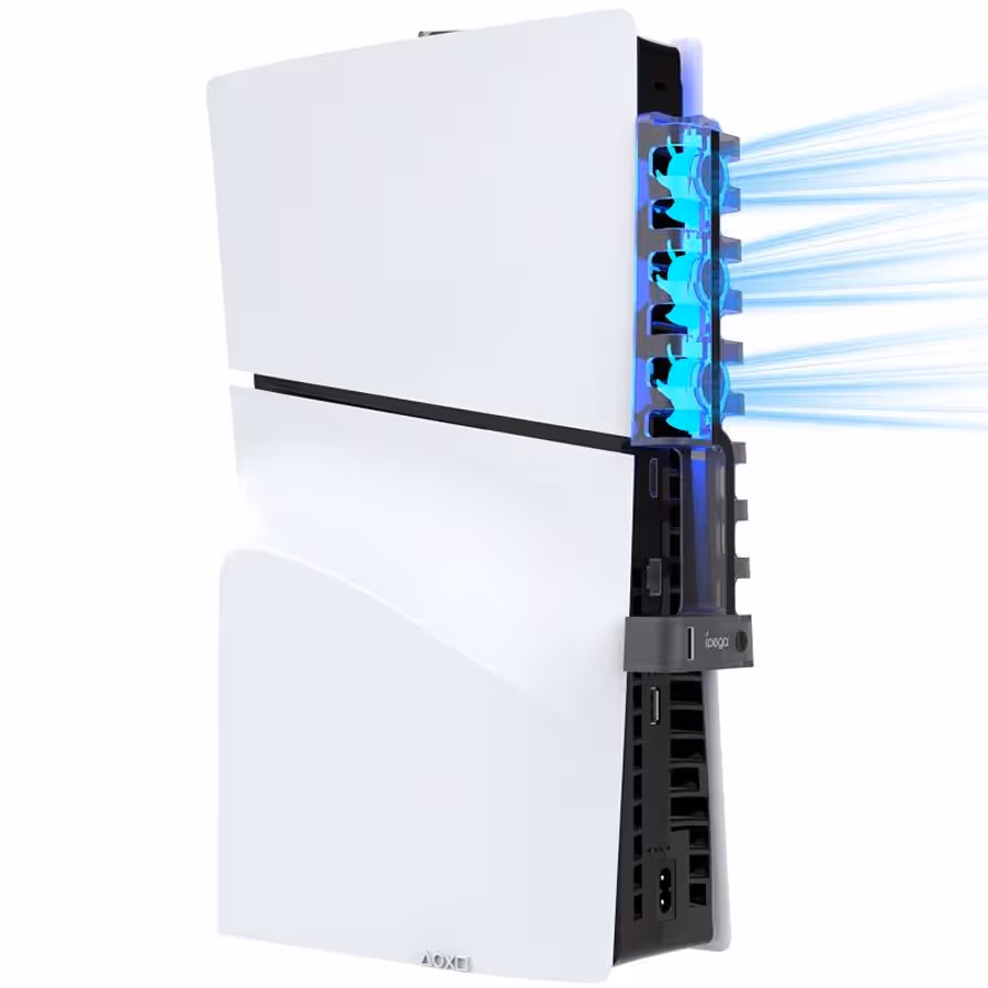 iPega PlayStation 5 Cooling Fan – 3 Speed – LED Light – USB Port