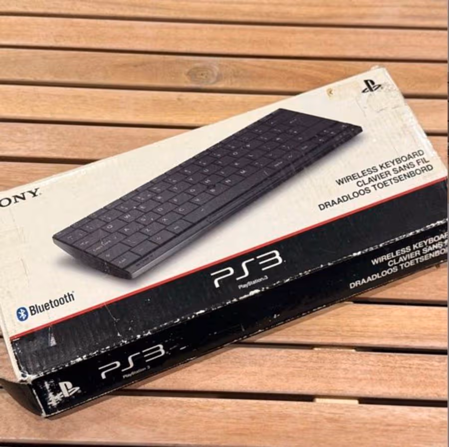 Genuine Sony PS3 Bluetooth Keyboard CECH-B1GB