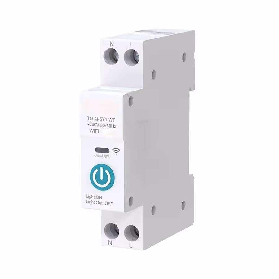 Wireless WiFi Smart Circuit Breaker - Control your devices Geyser with a smartphone app Tuya