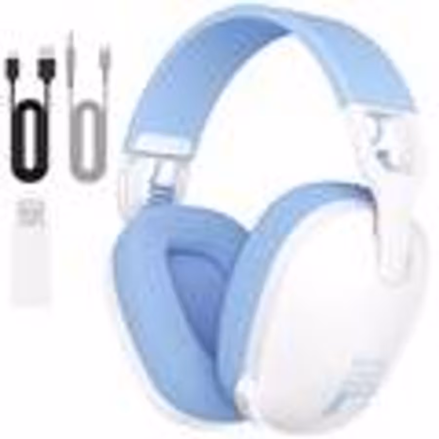ONIKUMA B2 Three-Mode Wireless Gaming Headphones – Blue/White