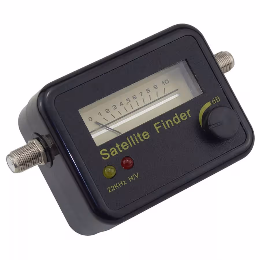 Mix Digital Satellite Finder Signal Meter for Aligning Dish