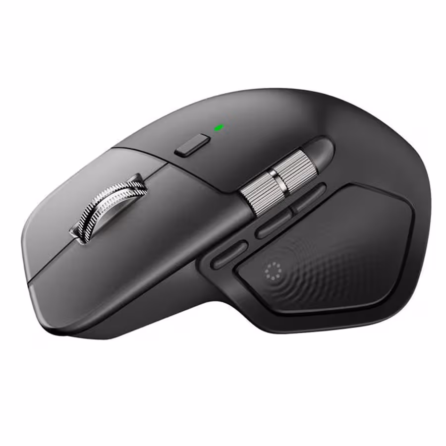Logitech MX Master 4 Wireless Mouse with Haptic Feedback - Graphite