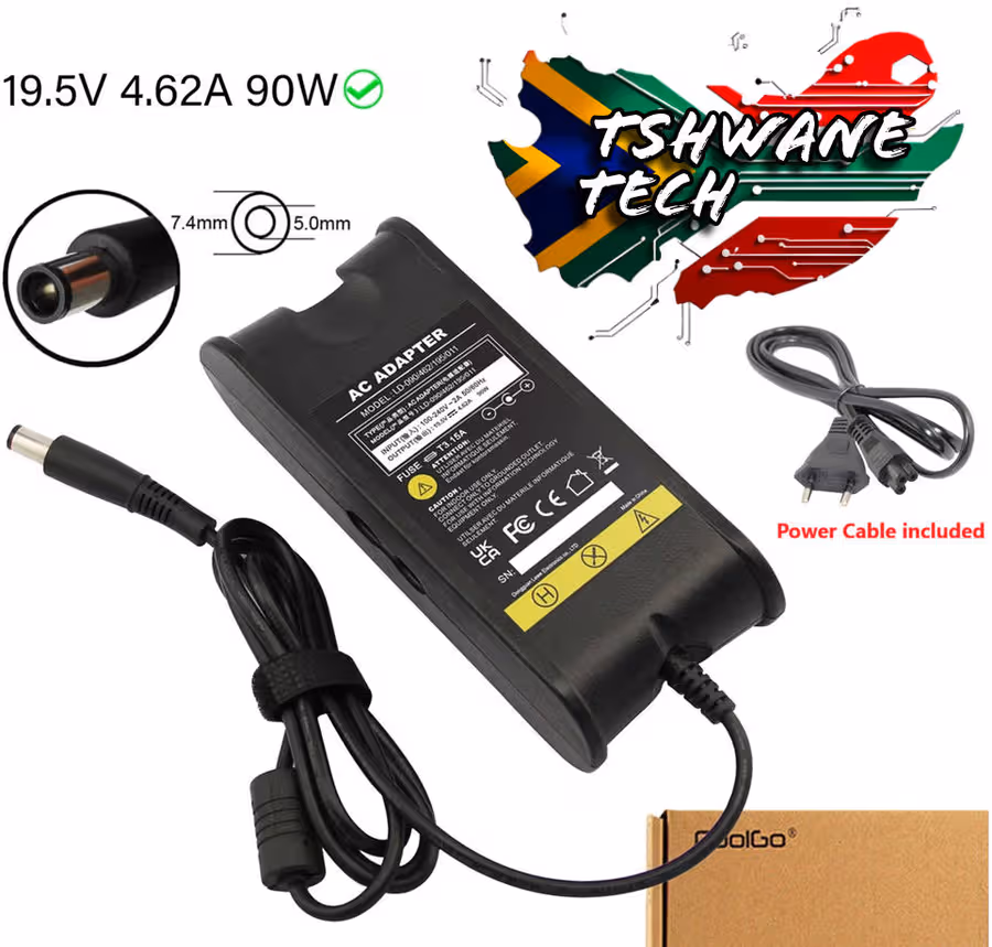 DELL High Quality Compatible generic Big pin charger, 90W