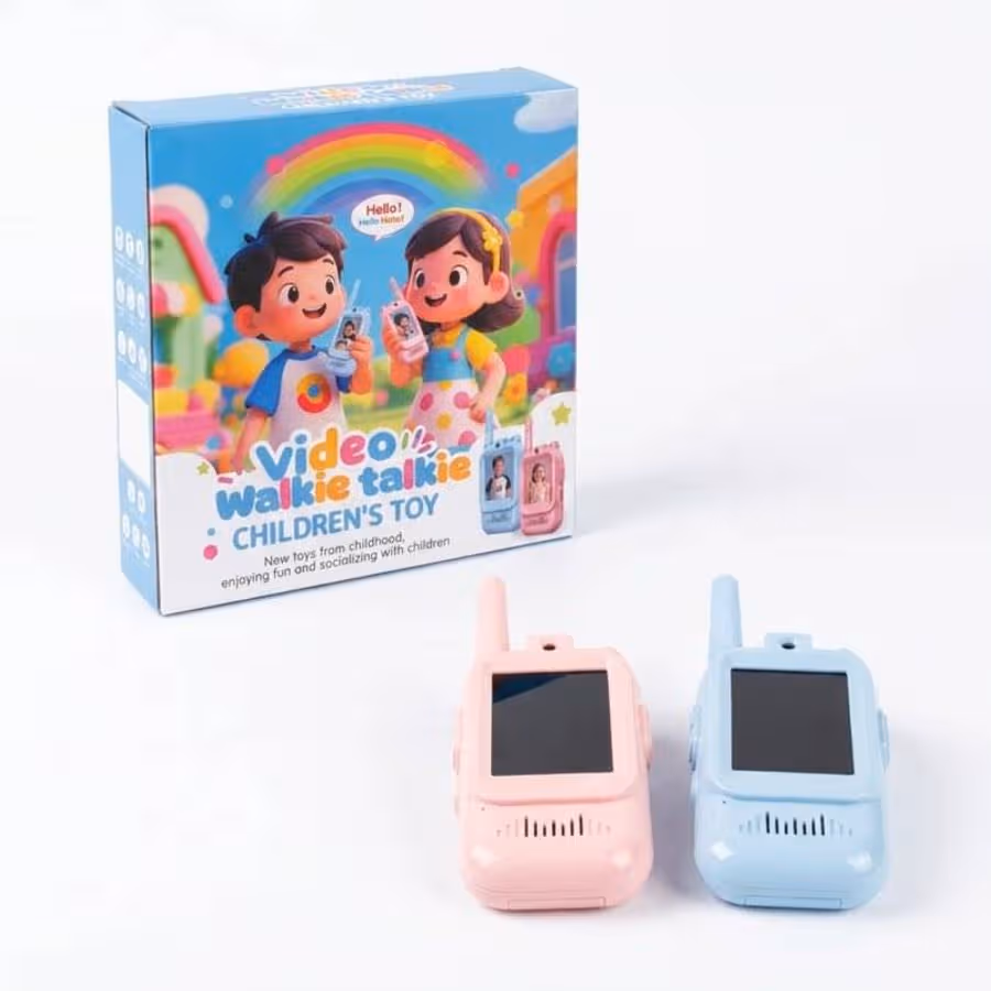 JK200 Kids Video Walkie Talky with Camera and Voice Changer