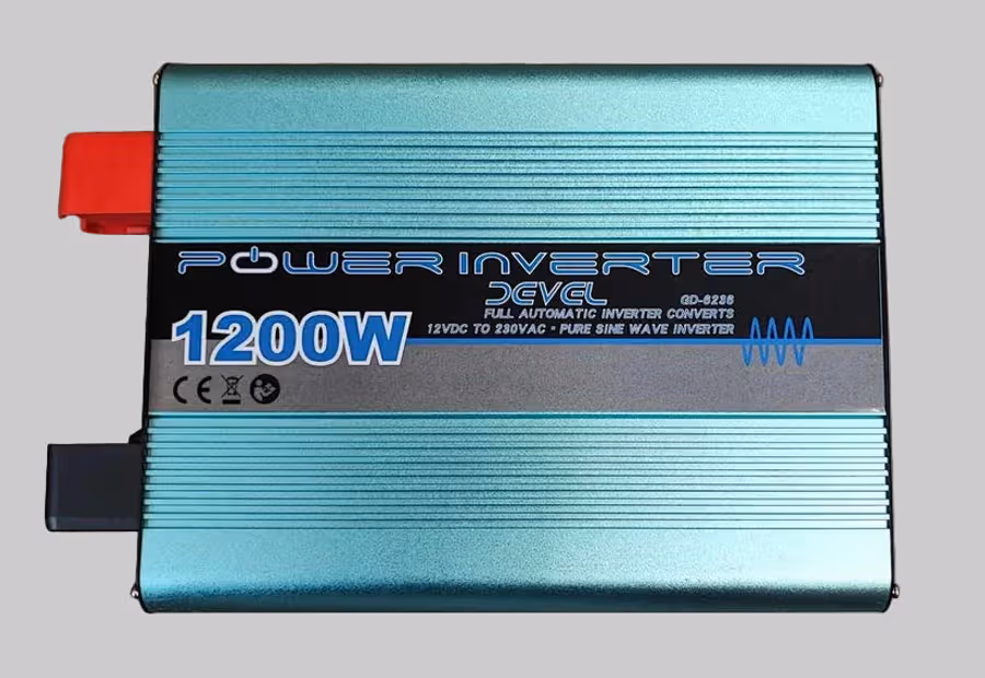 Devel GD-6236 1200Watt 12v DC to 220v c Pure Sine Inverter - Reliable and Efficient Power Conversion