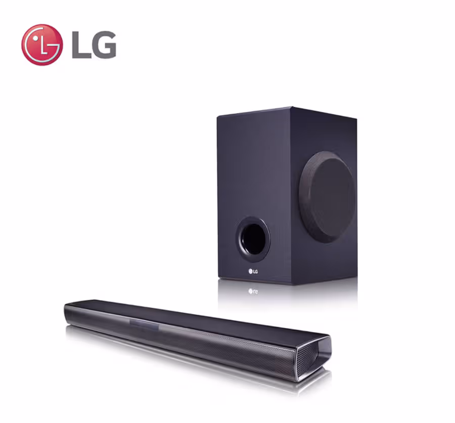LG SQC1 - 2.1 Channel 160W Soundbar with Wireless Subwoofer