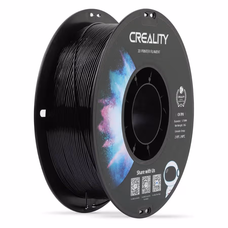 Creality CR-TPU Flexible Black Filament 1.75mm 1kg