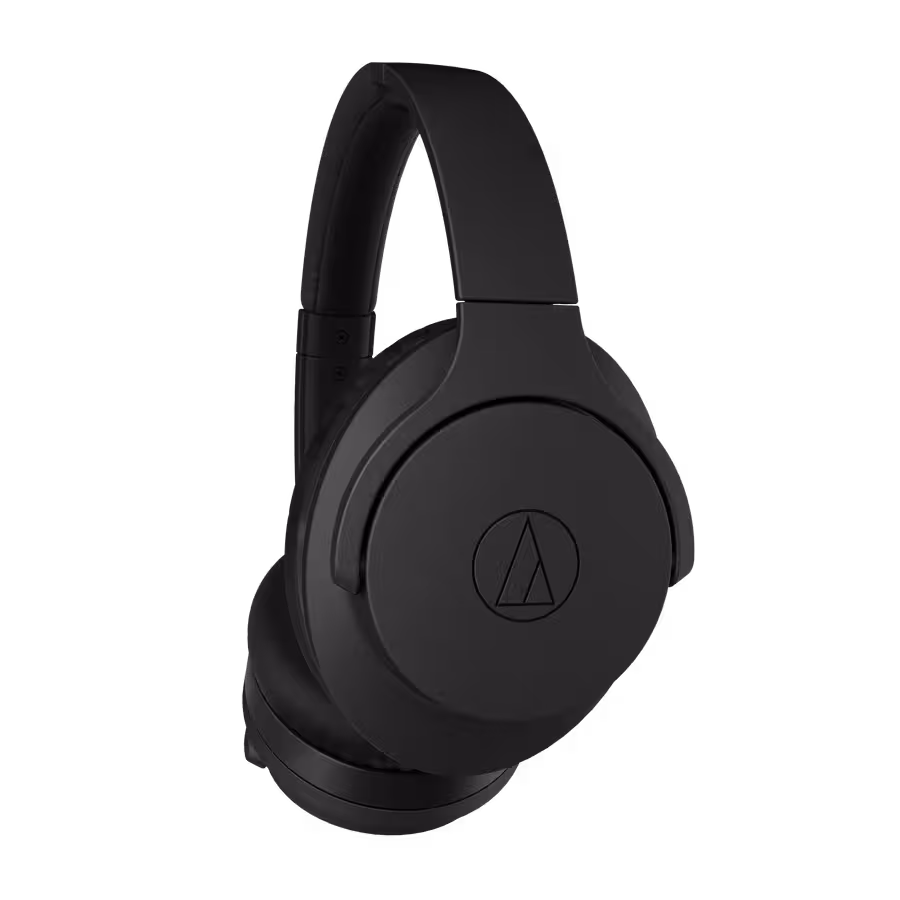 Audio-Technica Wireless Over-Ear Noise Cancelling Headphones Black