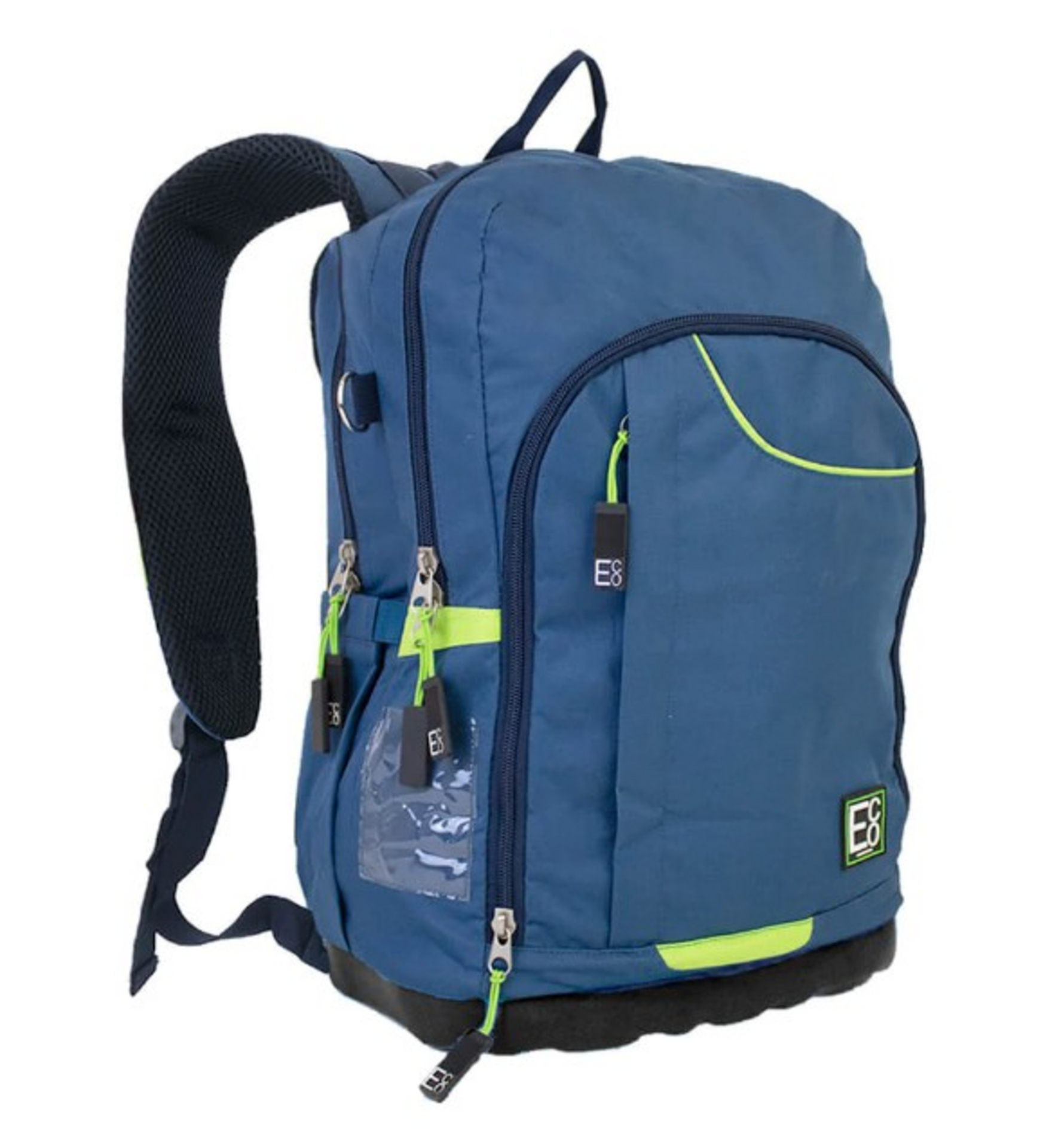 Eco All Essential Student Backpack 38L Navy