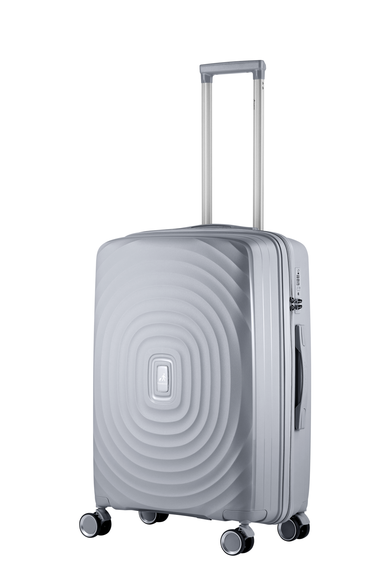 Travelwize Ripple Spinner Case Silver 65cm
