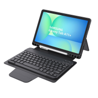 Samsung Galaxy Tab A11 Plus 2-in-1 Dutch Bluetooth Keyboard Cover Black