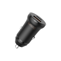 Snug Dual Car Charger PD USB 38W Black