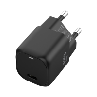 Snug 1 Port 20W Mini PD GaN Wall Charger Black