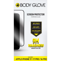 Body Glove Apple iPhone 17 Pro Max 16 Pro Max Tempered Glass Black