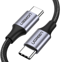 Ugreen Type C To Type C 1Meter 60W Cable Black