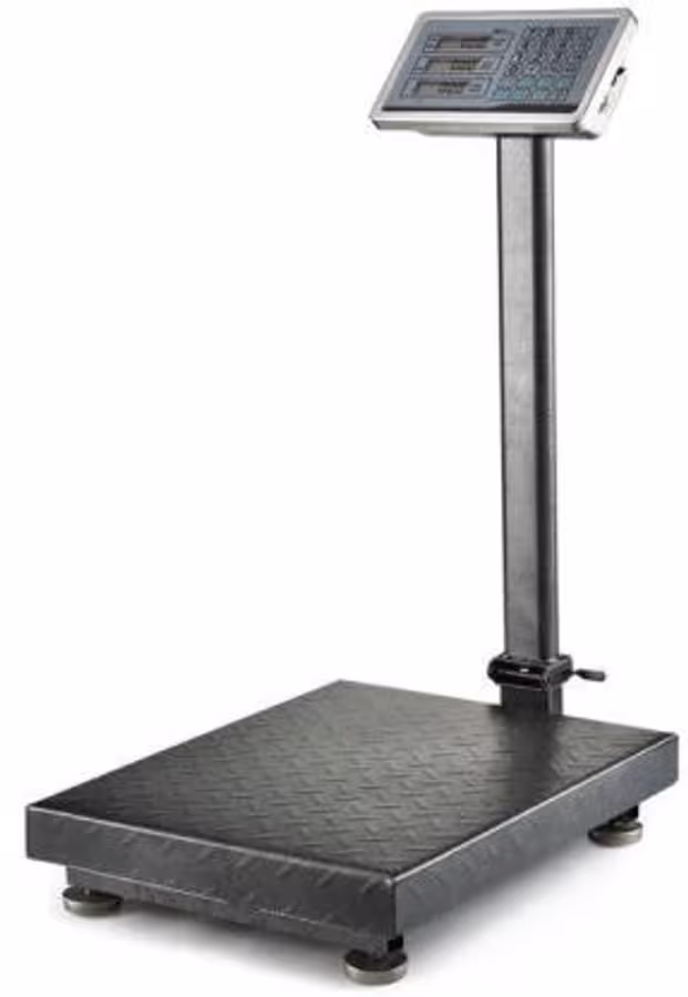Generic 300KG Foldable Digital Floor Platform Price Computing Digital Luggage Weighing Scale (Steel