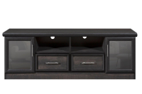 Luna Tv Stand, Graphite Black