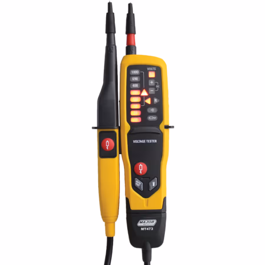 Major Tech MT473 LED Voltage Tester 1000V ACV / DCV