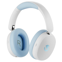 Volkano Lexi Pro Hybric ANC Headphones - Blue/Cream