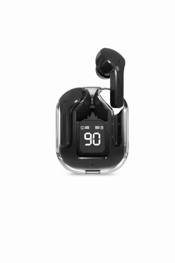 Black wireless Earpods